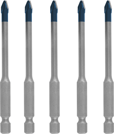 „Bosch EXPERT HEX-9“ kietųjų keraminių 5 mm grąžtų rinkinys, 5 vnt.